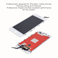 Pikkukuva 8 / 8: LCD-kosketusnäytön matkapuhelimen kokoonpanosarja ruuvimeisselillä iPhone6S:lle, valkoinen