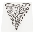 Miniatyrbilde 7 av 8: 4 ark Embossing-mapper Juletema Gjenbrukbare DIY Embossing-mapper for Konvolutt Fotoalbum