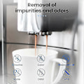 Miniatyrbillede 5 af 5: 4 Pak Vandfilter til Sage Kaffemaskine - Vandfiltre til Sage Barista Express Pro Touch Zekai
