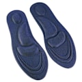 Pikkukuva 3 / 8: Ortoottiset pohjalliset litteät jalkakaaret tukevat Memory Foam -pohjalliset kenkäpehmusteet Comfort Tummansininen naisille