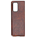 Miniatyrbild 6 av 8: Business Style Pattern Läder Smartphone Fodral för Xiaomi MIX FOLD Fodral för TelefonskyddBrun
