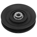 Miniatyrbillede 3 af 8: 10 stk. 3,5 tommer remskive, holdbar, lydløs nylon universal leje remskivehjul til kran, fitnessudstyr, garageport, stigelifte