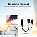 Miniatyrbilde 7 av 8: 4K 10MB/S multifunksjons HD-skjerm HDMI til DP-konverteradapterkabel