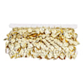 Miniatyrbild 1 av 8: Guld blad girlang 10 meter gnistrende metall blad bånd trim for DIY trim dekorasjoner skrå blad form
