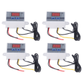 Miniatyrbillede 8 af 8: 4 STK LED Digital temperaturregulator Varme Køling Termostat Switch Modul 12V 120W