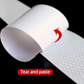 Miniatyrbillede 3 af 5: 4 stk Selvklæbende Reflekterende Tape, Reflekterende Sticker Advarsel Sikkerhed Reflekterende Selvklæbende Advarsel Tape Synlighed Tape Sikkerhed Sticker Nat Synlig
