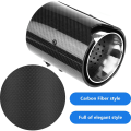 Miniatyrbillede 5 af 6: Carbon Fiber Style Bil Udstødningsrør Lyddæmper End Tip Udstødning Fo M F87 F80 F82 F83 F10 F12b