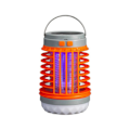 Miniatyrbilde 2 av 5: 2024 Ny Utendørs Vanntett Mygglampe, Bærbar 3 i 1 Trådløs Mygglampe, Egnet for Hjemmehage, Camping, Piknik zd EQ 3 stk blå