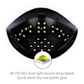 Pikkukuva 6 / 8: 168W UV LED -kynsilakkalampun kuivaaja, kaksoisvalolähde, geelilakkakuivaaja, valokynsilakkakone