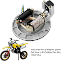 Miniatyrbillede 2 af 4: Stator Tændspole, Tændspole, JH70 Stator Plade Pickup Magneto Tændspole Rotor Til Pit/Dirt Bike 70cc 90cc 110cc 125cc