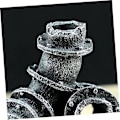 Miniatyrbillede 4 af 5: 1 stk. Hule Skjulested Knækket Ynglerør Fisk Lille Hus Reje Skjulested Tank Ornament Tilbehør Akvarium
