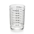 Miniatyrbillede 1 af 3: Målebæger Shotsglas 3oz/90ml - Tungt Høj Espresso Glas med Sort Streg