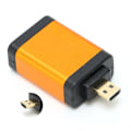 Miniatyrbillede 5 af 8: Micro HD Multimedia Interface han til HD Multimedia Interface hun adapter 4kx2k guldbelagt orange
