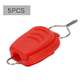 Miniatyrbilde 2 av 8: Baitcasting Reel Fiskesnøreholder Klips Spenne Stopper (Rød)