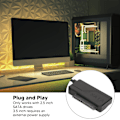 Miniatyrbillede 3 af 6: USB 3.0 til SATA-adapterkabel 12V 2A Plug and Play Hurtig overførsel SATA-harddiskkonverterkabel til 2,5 3,5 tommer HDD SSD