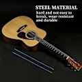 Miniatyrbilde 5 av 5: 2 stk. Toveis stangtype gitarjusteringsstang stål 9 x 440 mm blå