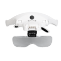 Pikkukuva 2 / 8: Päänauhan suurennuslasi, High Definition 5H Kovuus Ladattava Hands Free - Suurennuslasi 4 LED-valolla