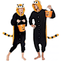 Pikkukuva 1 / 5: Eläin- ja merieläinpehmolelu Cosplay-asu - Hauska ja viihtyisä aikuisten Halloween-asu, iso punainen panda