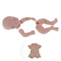 Miniatyrbillede 7 af 8: Simuleret Reborn Dukke Kit DIY Umalet Vinyl Dukke Dele Skimmel Tilbehør Børnelegetøj