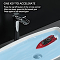 Miniatyrbild 4 av 7: High Speed ​​USB Fjärrkontroll Mini Speedboat Toy - Röd Red