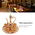 Miniatyrbilde 2 av 5: Tyrkisk Kaffesett Sink Legering Tekanne og Kopper Elegant Atmosfære