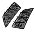 Miniatyrbillede 1 af 4: 2 stk. Bil Front Hjelm Grill Cover Luftindtag kompatibel med W164 ML / GL 2008-2011