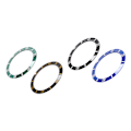 Miniatyrbild 8 av 8: 4st keramisk watch Insert Armbandsur Bezel Insert Ring Ersättningsdelar 38mm