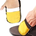 Pikkukuva 1 / 5: Shoeshine 2 kpl Plushi Kangas Kenkien Puhdistus- ja Kiillotus-Hanskat Nahkatuotteiden Hoitoväline Nahka puhdistaja (Satunnainen Väri)