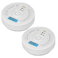 Miniatyrbild 1 av 4: 2st Digital Kolmonoxid Detektor Alarm Batteridriven Varningslarm Sensor Led -GSL