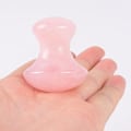 Miniatyrbilde 3 av 5: Krystallkvarts Sopp Gua Sha Massasjeverktøy - Slapp av og Mediter med Spa-kvalitet
