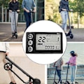 Miniatyrbillede 4 af 5: 24V 36V 48V 60V 866U Controller Panel Dashboard Vandtæt Elektrisk Cykel LCD Display kompatibel med Elektrisk E