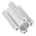 Miniatyrbillede 7 af 8: T-slids Aluminiumsekstruderingsprofil lineær skinne CNC 3D-printerakselstøtte Firkantet bjælke 24 mm