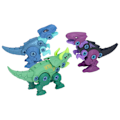 Miniatyrbillede 5 af 8: Adskil Dinosaur Legetøj Børn Dinosaur Bygning Konstruktionssæt Læringslegetøj med Elektrisk Boremaskine
