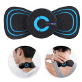 Miniatyrbild 6 av 8: Mini Neck Massager Cervical Massage Pads Smärtlindring EMS Muscle Stimulator Batterityp
