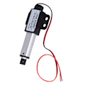 Pikkukuva 8 / 8: Lineaarinen karamoottori DC 12V 30mm iskunpituus Hiljainen oikosulkusuojaus T-tyyppinen ruuvi Mini sähköinen lineaarinen liikekaramoottori30mm/s‑20N