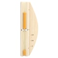 Miniatyrbillede 1 af 8: Sauna Timeglas 15 minutter Sauna Rum Sand Ur Glas Timer Vægmonteret Træ Timeglas