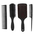Hårborste Set Hårkam Kit Uträtande Paddelborste Set Styling Hårborstar för Alla Frisyrer