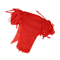 Miniatyrbillede 6 af 8: 2 poser festbanner i trekantform, anti-fade dekorative vimpler flag til festdekoration 200m rød reb rød flag 2 poser