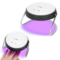 Miniatyrbillede 6 af 8: 18W USB bærbar gellak-neglehærdningsmaskine LED UV-negletørrerlampe Manicureværktøj