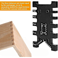 Pikkukuva 4 / 5: Erittäin Tarkka Alumiiniseos Jig, Tenon-työntötulkki Puutöihin