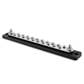 Miniatyrbillede 5 af 8: Busbar-tavle med dobbelte rækker, 20 positioner, 2 studs terminalblok 150A til lastbiler, autocampere og køretøjer