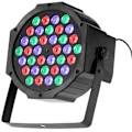 Miniatyrbilde 2 av 5: 36W RGB frontlykt med lydsensor, farget lys
