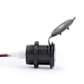 Miniatyrbilde 4 av 5: Motorsykkel USB-lader med spenningsdisplay for