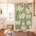 Miniatyrbild 5 av 5: Vattentät duschdraperi i polyester - 180 x 180 cm - Gradientdesign - Anti-mögel - Idealisk för badrum