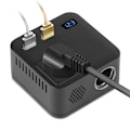 Miniatyrbilde 6 av 8: 150W Bilomformer Spenningsomformer Transformator QC3.0 USB-lader 12V til 220V