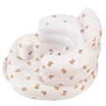 Miniatyrbillede 3 af 8: Multifunktionel baby PVC oppustelig rygsøjlebeskyttelse badeværelse sofa læring spise middag stol#2