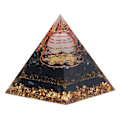 Miniatyrbild 2 av 8: Orgone Pyramid Dekorativ Balanserande Energi Power Sten Pyramid Ornament för Yoga Meditation Sovrum