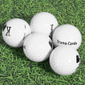Miniatyrbillede 8 af 8: 5 stk Golfspil Pokerbolde Dobbeltlags Øvebold Høj Elasticitet Langdistance tilbehør