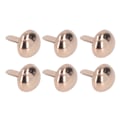 Miniatyrbillede 6 af 8: 200 stk møbelknapper, flerbruks metallbelegg rustfritt DIY håndlaget spikerhode trim for vesker sko hatter klær SP6001