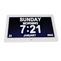 Miniatyrbild 5 av 8: Digital fotoram 10 tum 1024x600 LCD väckarklocka fjärrkontroll 100-240V för hem AU-kontakt
